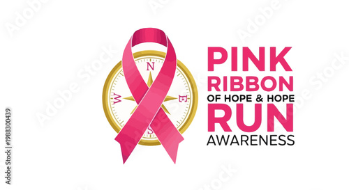 Pink Ribbon Run: A Compass For Hope, Navigating Support and Breast Cancer Awareness