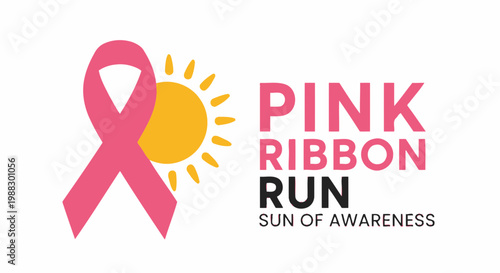 Pink Ribbon Run: A Symbol Of Hope And Solidarity With The Sun Of Awareness Worldwide
