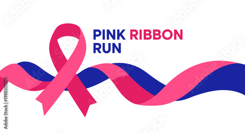 Pink Ribbon Run: A Symbol of Hope, Strength, And Awareness in Modern Design