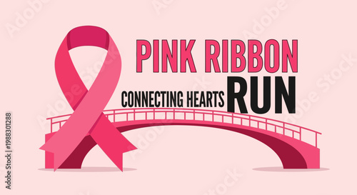 Pink Ribbon Run: Bridging Unity and Support for Breast Cancer Awareness Initiatives