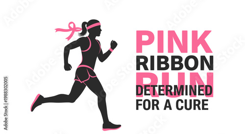 Pink Ribbon Run: Determined Pursuit of Wellness and Support for the Cause