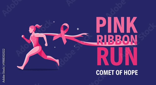 Pink Ribbon Run: An Uplifting Visual of Hope, Health, and Breast Cancer Awareness
