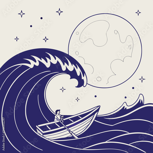 Moonlit Ocean Sanctuary