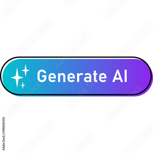 Generate AI Button with Sparkles