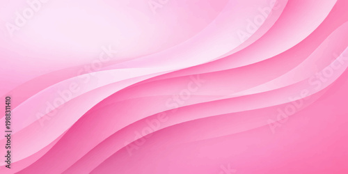 A soft flowing abstract background features smooth pink and purple silk waves with a satin texture and elegant light curves in a modern vector design