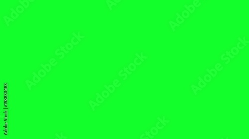 Chapter two - page turn and green screen reveal transition