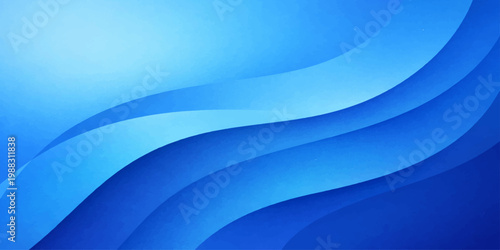 A futuristic blue abstract background featuring digital wave patterns and a motion gradient texture with a light curve design template for an artistic technology wallpaper illustration