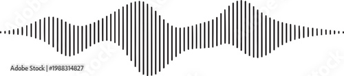 Sound wave visualization a graphic representation of audio frequency and amplitude