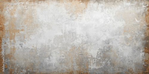 Aged grunge metal texture featuring a rusty vintage surface and a dirty brown pattern on a rough antique wall backdrop
