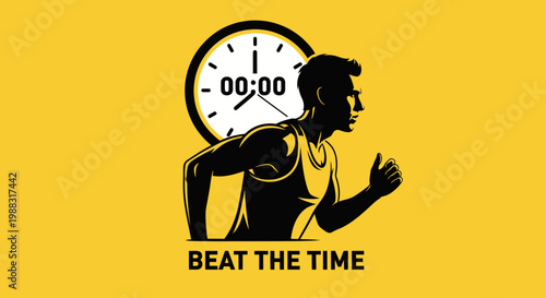 Runner Challenges the Clock and Embarks on a Fitness Journey of Speed and Endurance