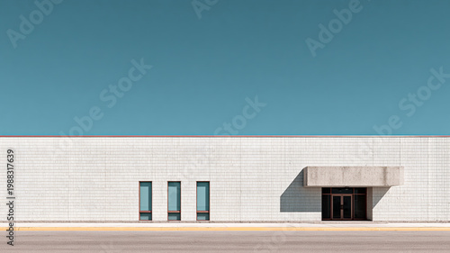 Clean Architecture Facade. - Modern Minimalism.