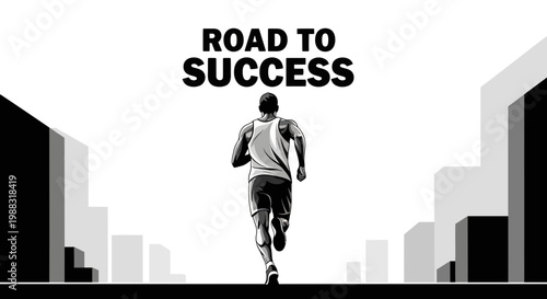 Runner Embodies The Journey Toward Achieving Ambitious Goals