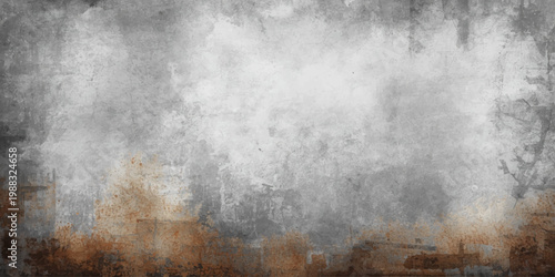 An abstract grunge metal background features dark textures and old rusted patterns swirling amidst a storm of black smoke and blue mist for a dramatic night effect