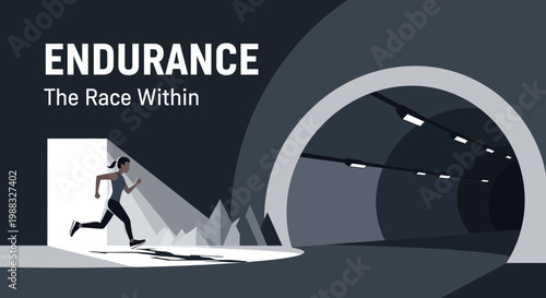 Runner's Journey Of Endurance And Perseverance Through Challenges and Self Discovery