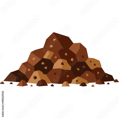 A large heap of chocolate truffles sits on a surface