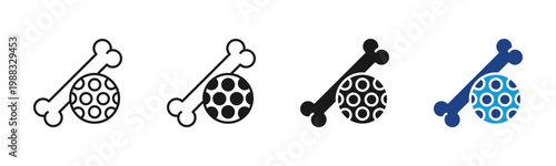 Bone Marrow icon set multiple style collection