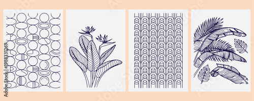 Elegant floral bouquet line art, minimalist garden flower vector sketch, hand drawn botanical arrangement doodle, creative floral design illustration asset, minimalist flower bouquet design elements, 