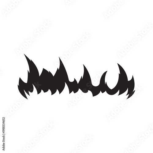 Fire flame Logo Template vector