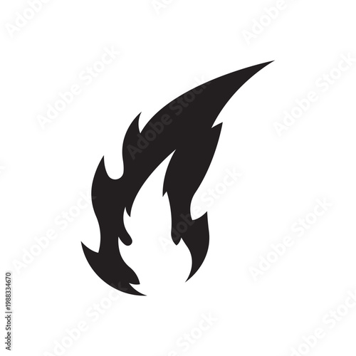Fire flame Logo Template vector