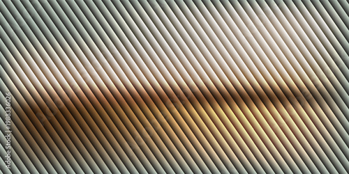 Vibrant fractal gradient with smooth distortion texture, green gold abstract gradient glass with vertical ribbed glass effect, iridescent glass ripple background modern illustration