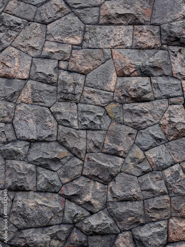 Dark Granite Stone Wall Texture – Tileable Rock Surface for Game Development and Architecture