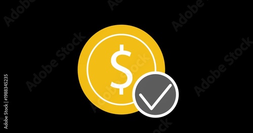 Payment Success Completed Transaction Confirmation Mobile Banking Concept