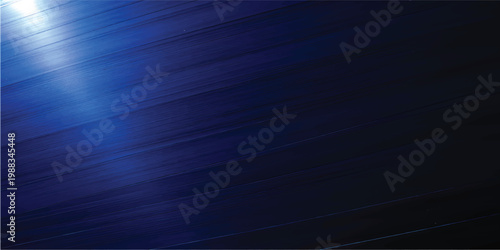 PrinDeep Ocean Blue Abstract Wave Background with Glowing Digital Light Linest