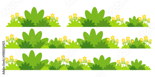 green grass illustration, sustainable grass nature, grass design in flat style