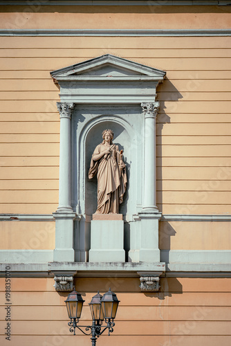 Haus der Geschichte, Darmstadt, Germany — Neoclassical Facade with Six Corinthian Columns and Ornate Carved Capitals