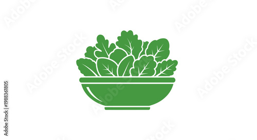 Healthy green salad in a bowl for a nutritious meal, perfect for any dietary plan