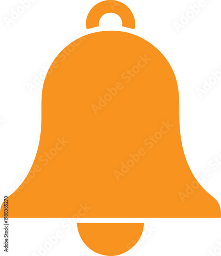 Bell icon functions as a notification alert system to inform users about new updates or important messages within an interface.