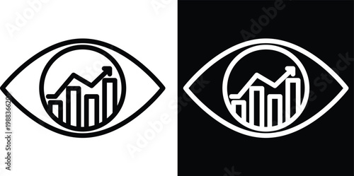 track Two-tone version in black and white background