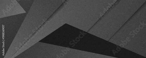 Latar belakang abstrak abu-abu gelap putih hitam. Bentuk pola geometris. Sudut poligon segitiga garis. Gradien. Bayangan