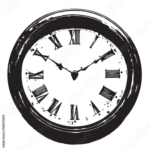 wall clock vector