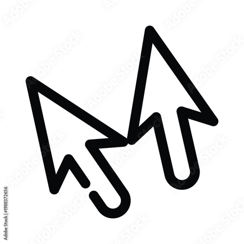 Cursor icon design template