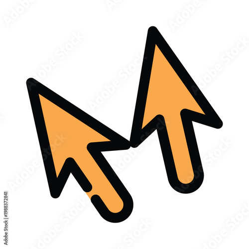 Cursor icon design template