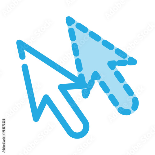 Cursor icon design template