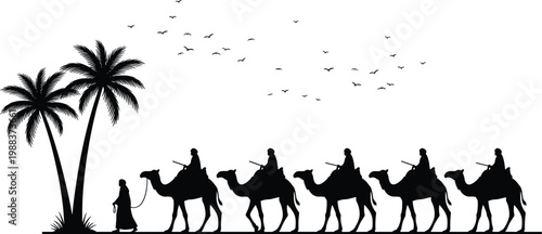 Collection of black silhouette figures of male runners and athletes performing various stages of sprinting jogging and stretching including starting positions and victory celebrations.