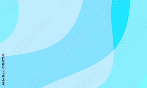 Abstract Blue Wave Pattern Background for Modern Design and Digital Art.