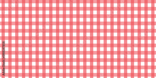 Halloween plaid tablecloth with red checkered pattern background. Isolated flat vector illustration.eps.10
