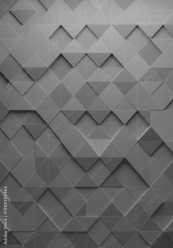 Obraz premium Seamless geometric tile template extending infinitely across the surface. Perfect blank background design for technology, abstraction, and customization, simplicity, mathematical, continuous