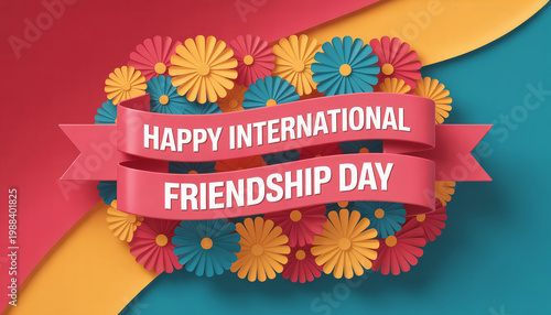 Happy Friendship Day Greeting Card