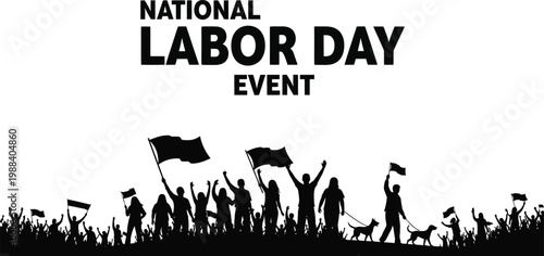 National labor day event a celebration of workers and american pride