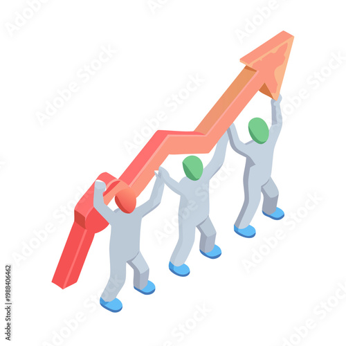 Clay 3D Startup Team Productivity Boost Icon