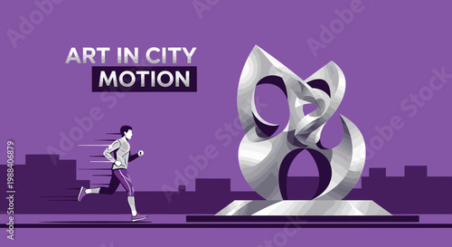 Running Through the City: Art, Sculpture, Modernity, and Cityscape Motion Unleashed