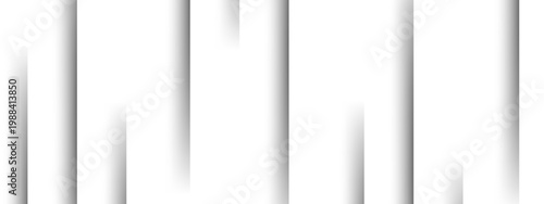 Vector Geometric elegance unfolds in a minimalistic composition of vertical lines and subtle shadow play.