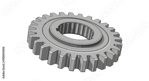 Gemini berkata

Industrial 3d rendering of isolated metal gear wheels and steel cogs representing a mechanical engineering concept for machinery parts and teamwork technology