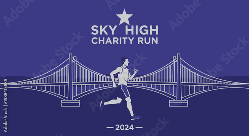 Sky High Charity Run: A Vision of Athleticism Under the Iconic Bridge, 2024