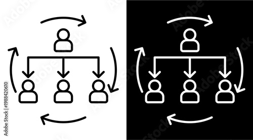 Restructuring White Icon Set Design