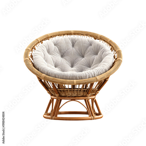 Isolated Transparent Png Of Papasan Chair